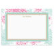 Mint & Raspberry Pom Poms Flat Note Cards Image 3 of 3